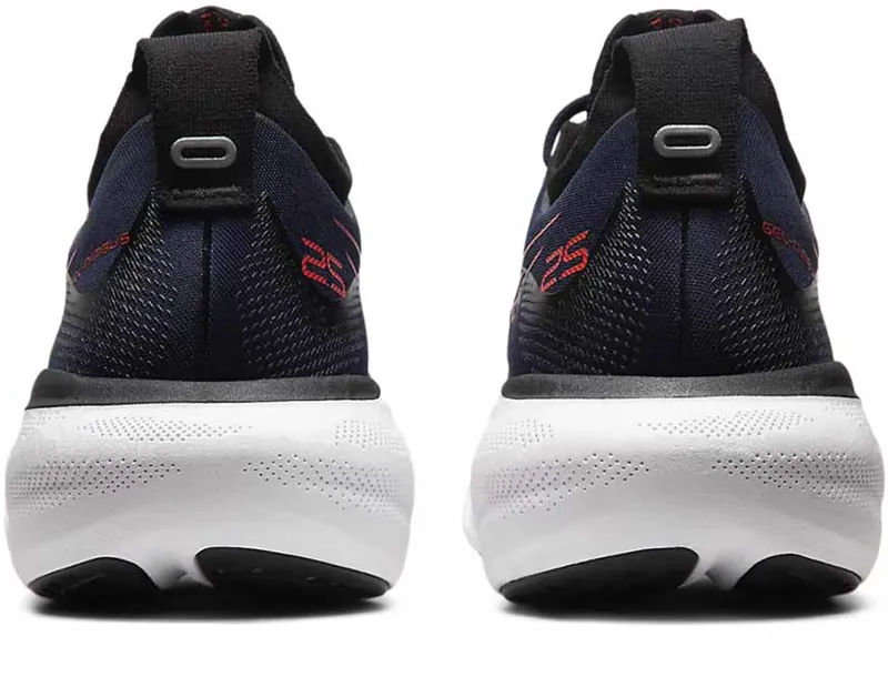 Asics Men's GEL-NIMBUS 25 Midnight/Electric Red-3